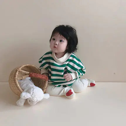 Korean Baby Clothes - Winter, Spring, and Autumn Onesies
