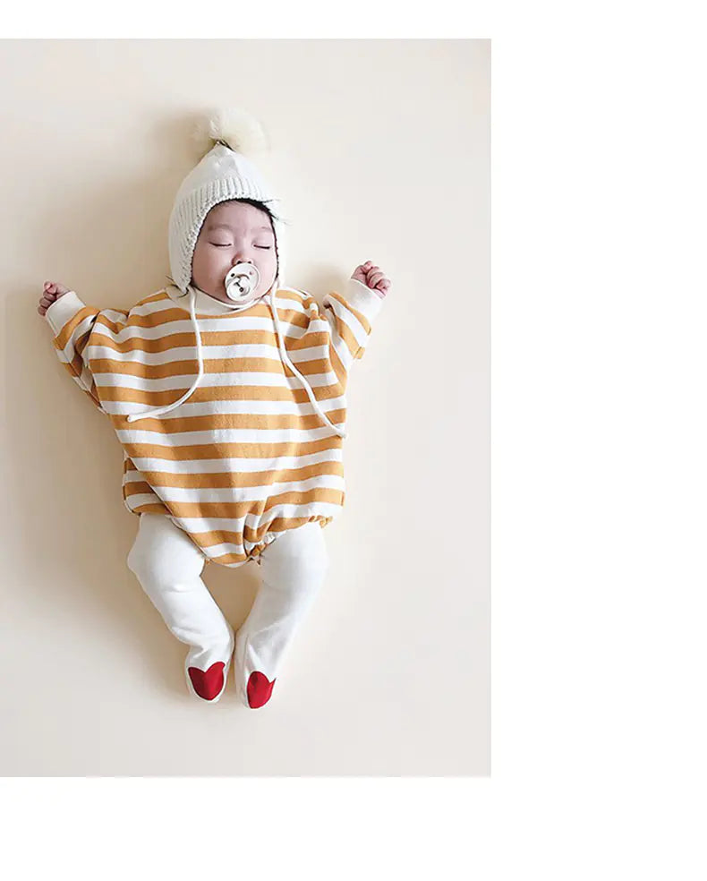 Korean Baby Clothes - Winter, Spring, and Autumn Onesies